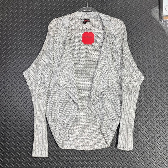 BYLT Basics Sweaters - New J.J. Basics‎ Gray Knitted Cardigan Sweater 100% Acrylics Women's Size Small